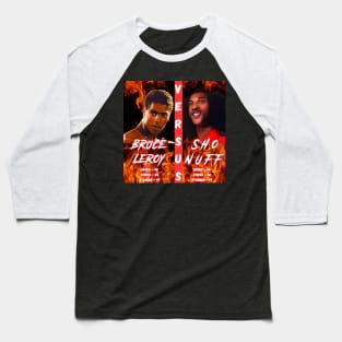 Bruce Leroy Vs Sho Nuff Baseball T-Shirt